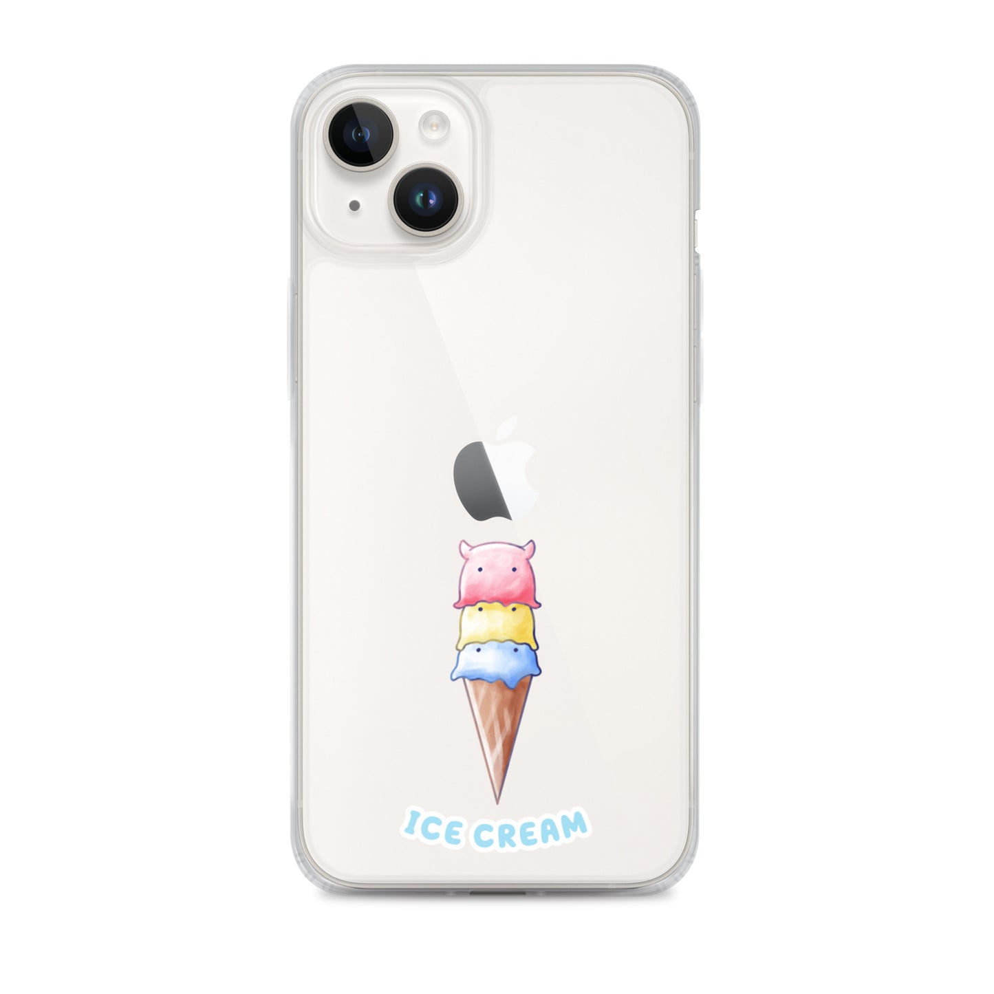 めんだこアイスクリーム スマホケース