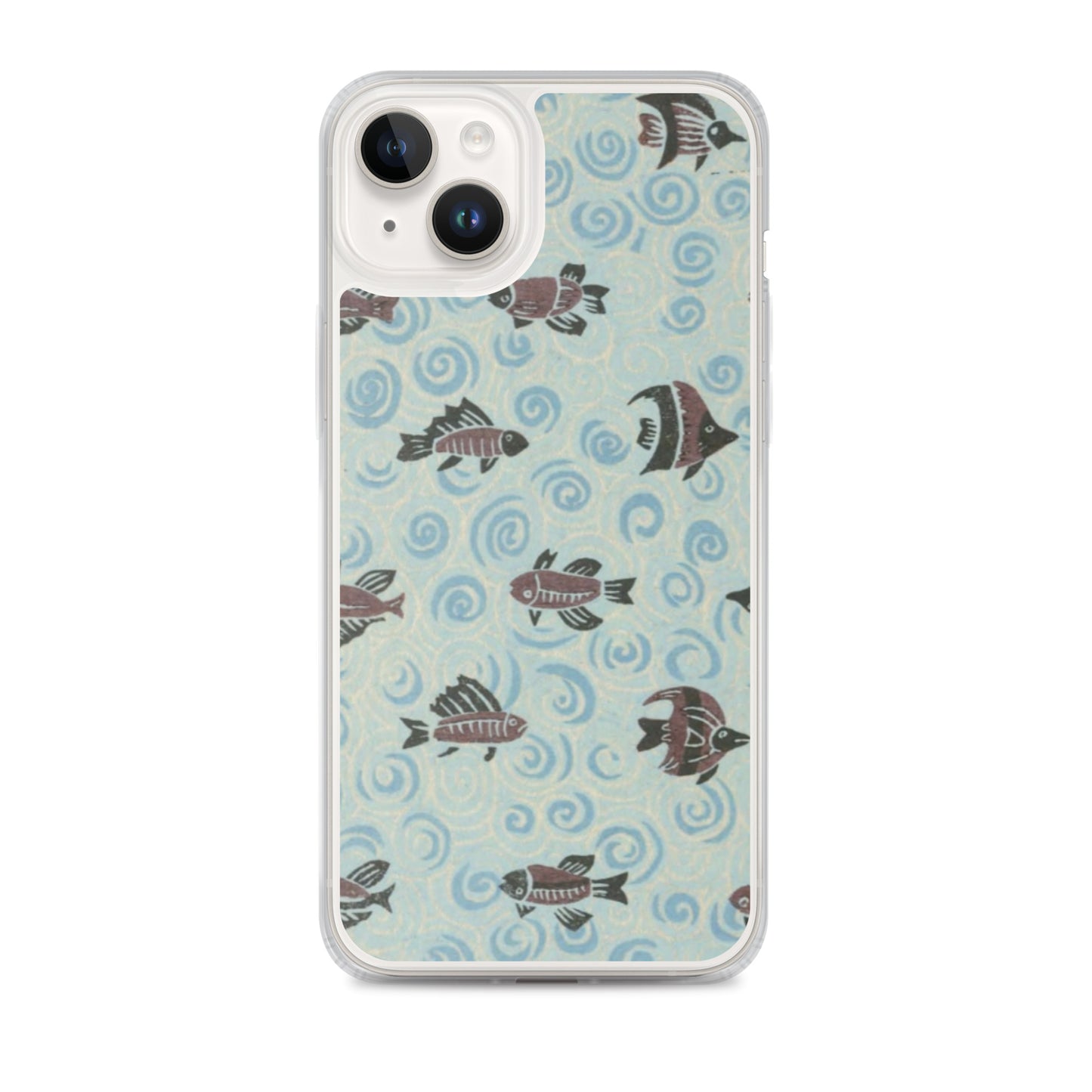 大正レトロ サカナ iPhoneケース