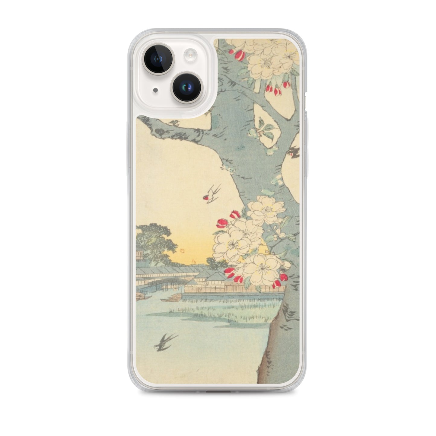 大正レトロ 桜 iPhoneケース