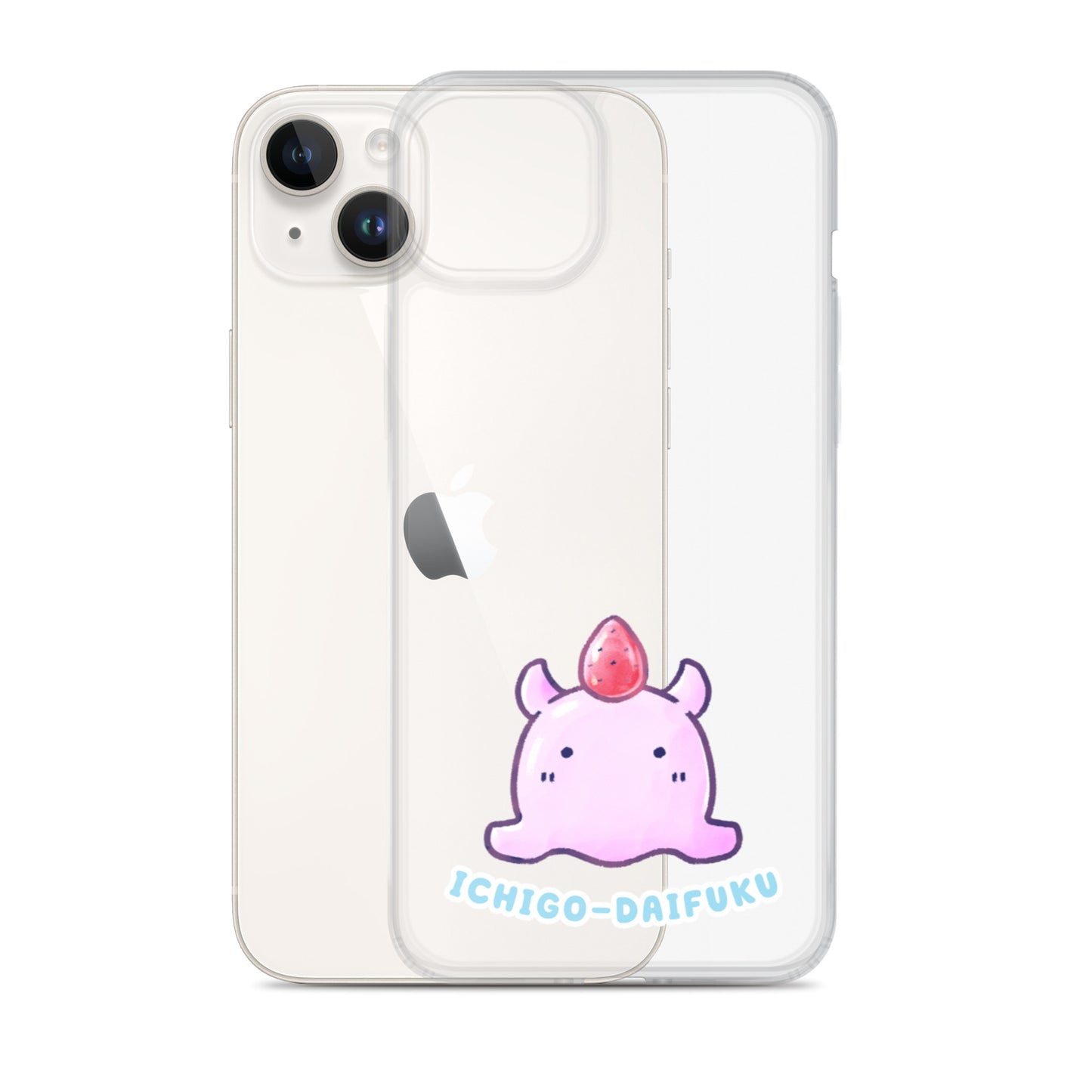 めんだこいちごだいふく スマホケース
