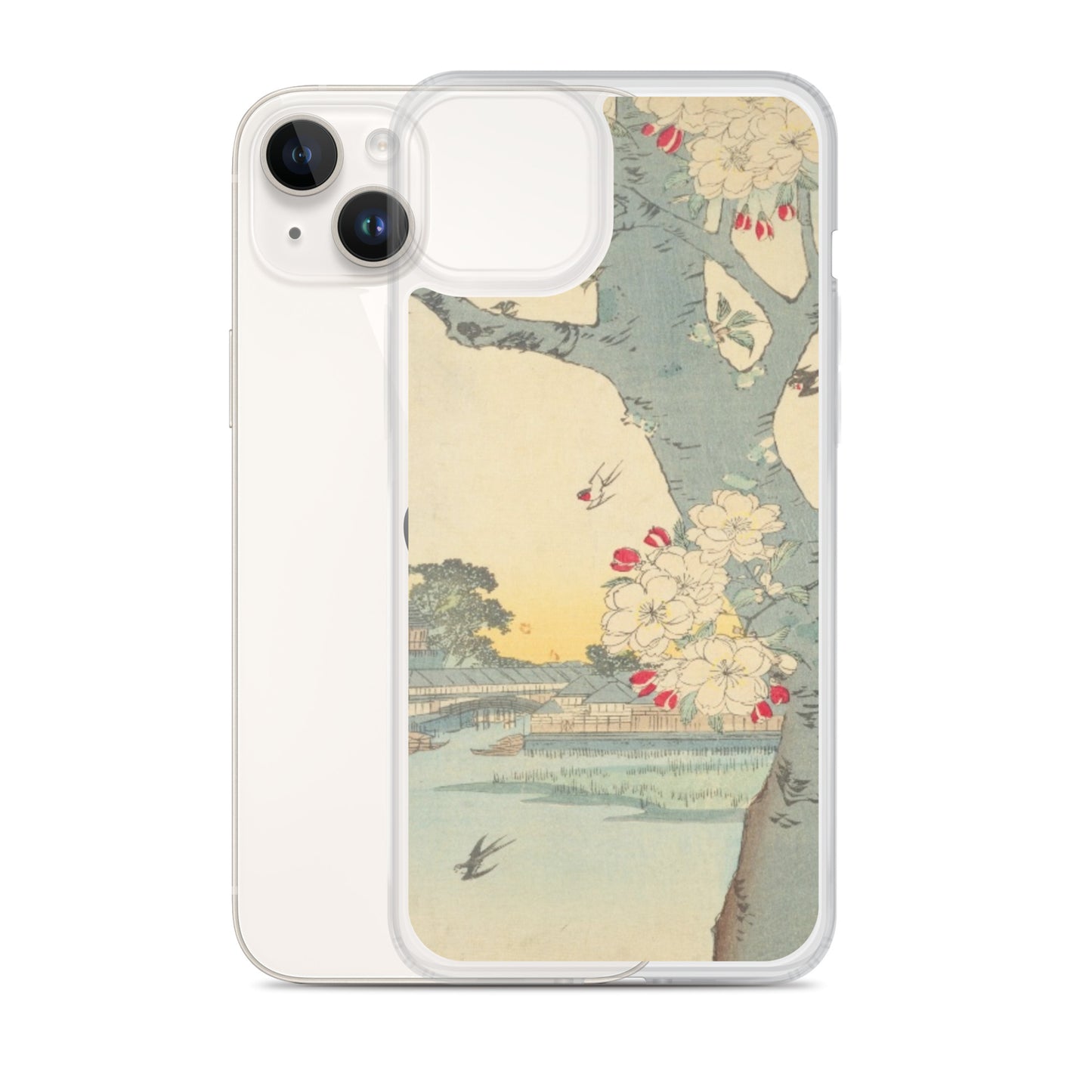 大正レトロ 桜 iPhoneケース