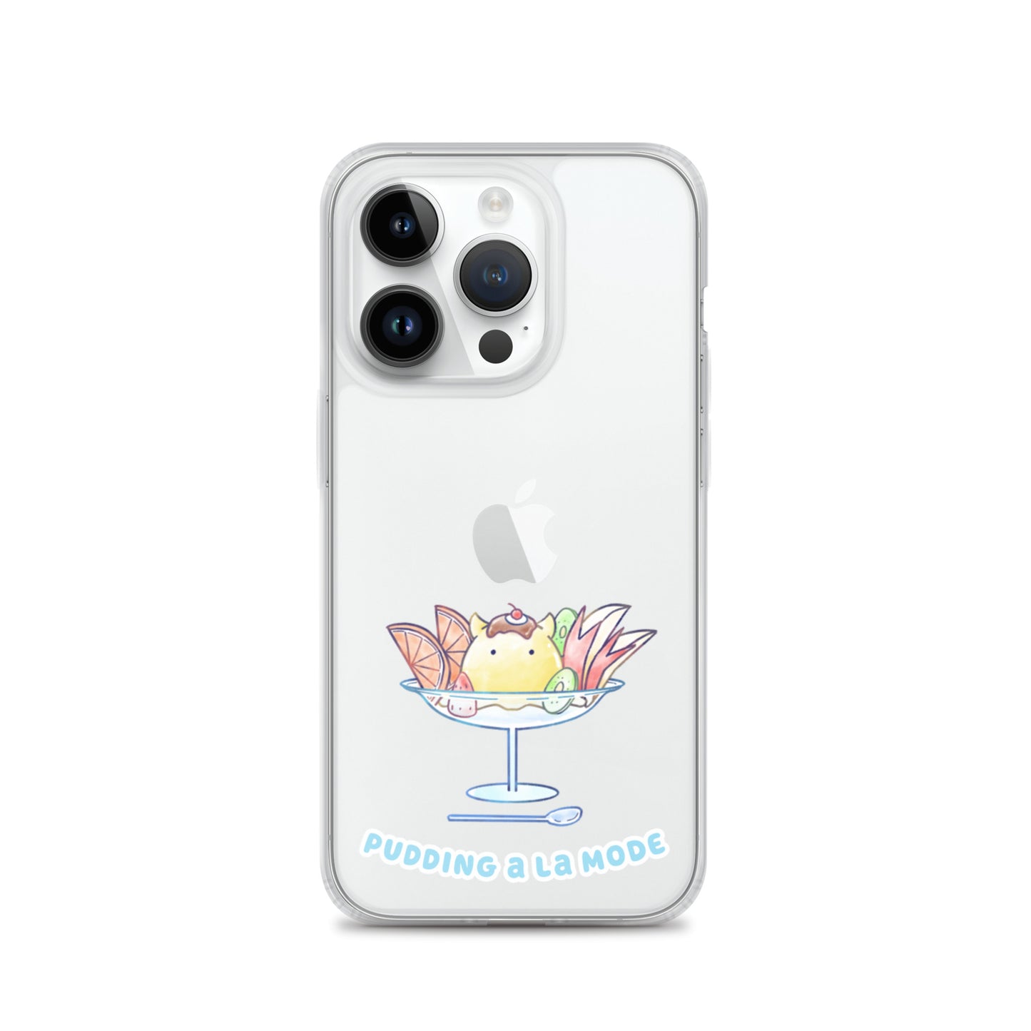 めんだこプリンアラモード スマホケース