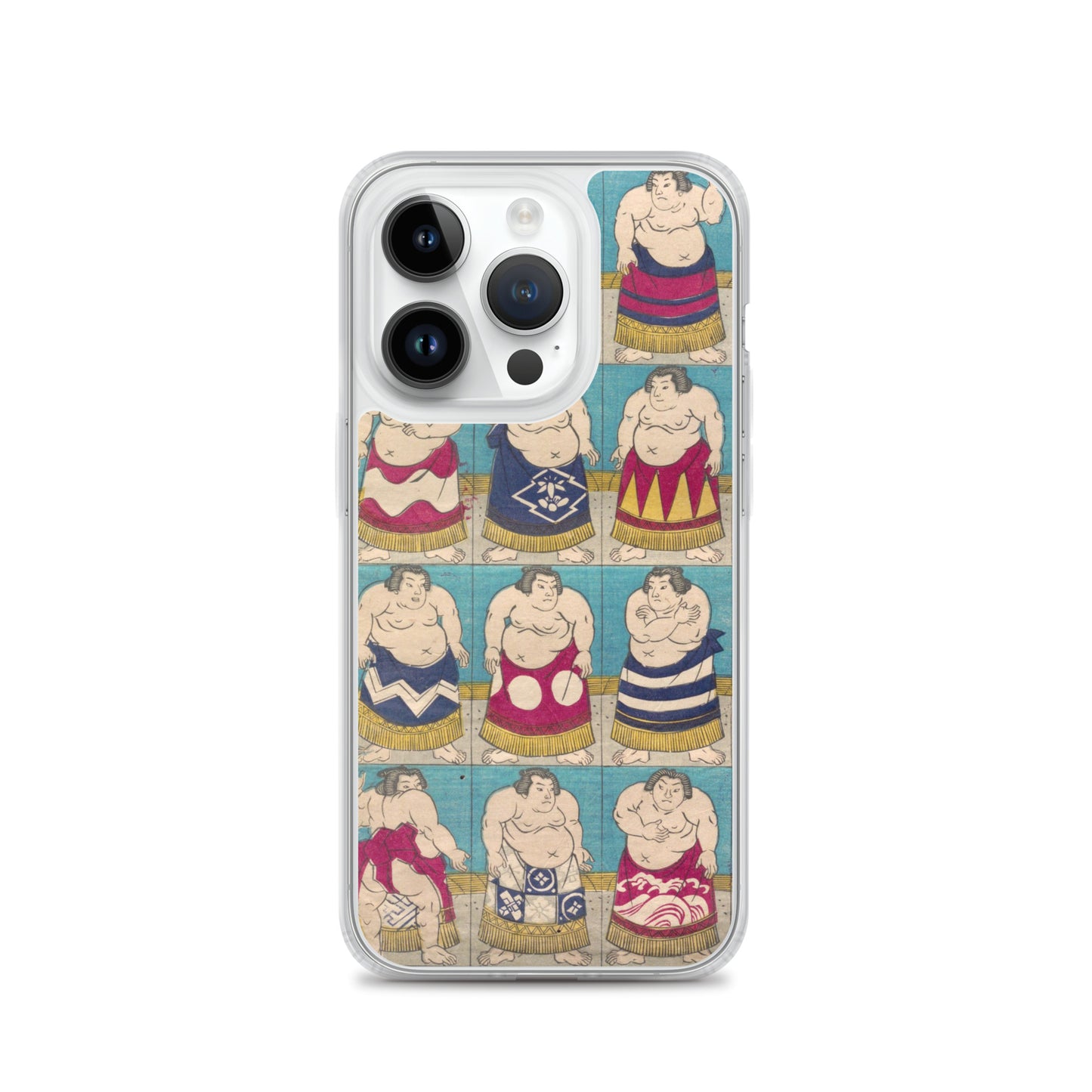 大正レトロ 相撲 iPhoneケース