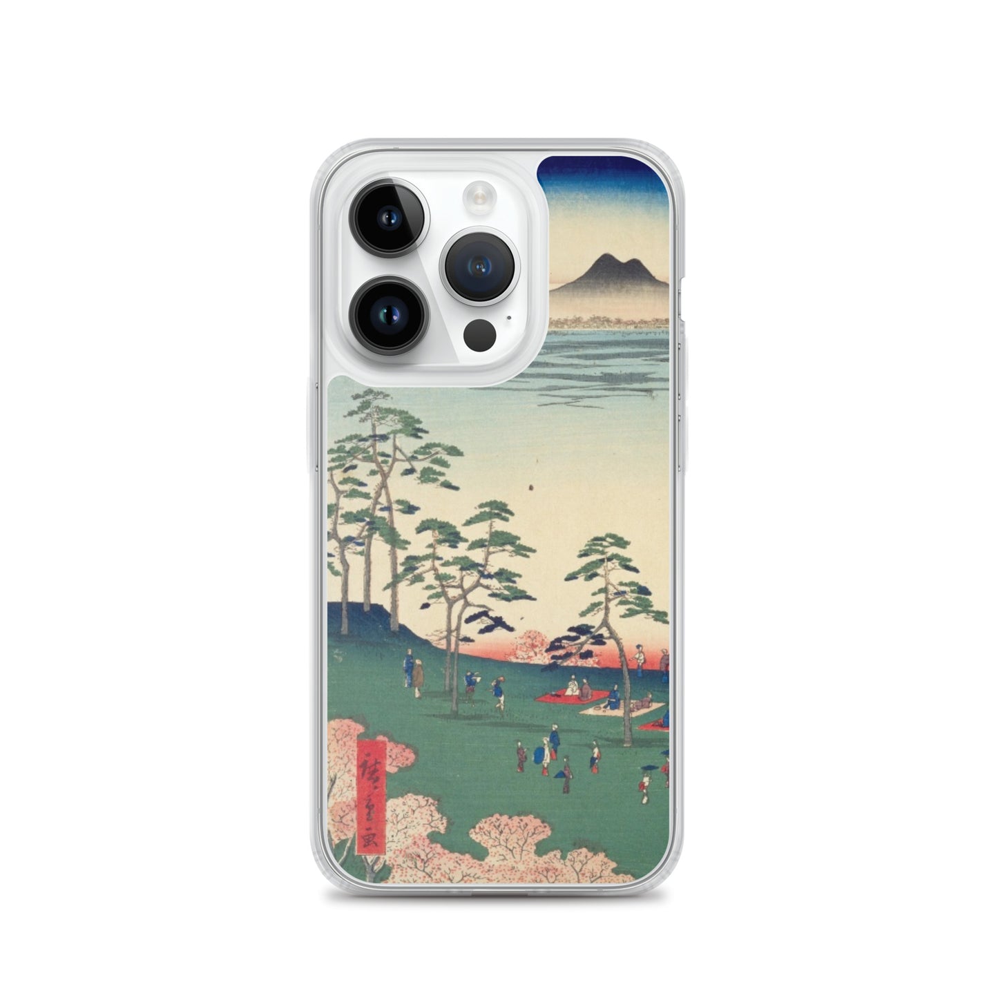 大正レトロ お花見 iPhoneケース