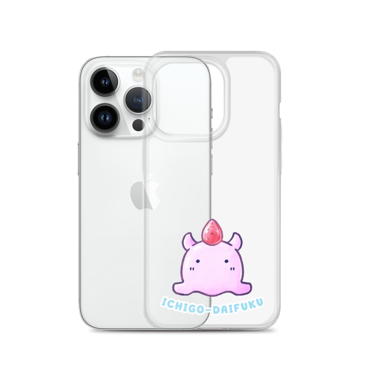 めんだこいちごだいふく スマホケース