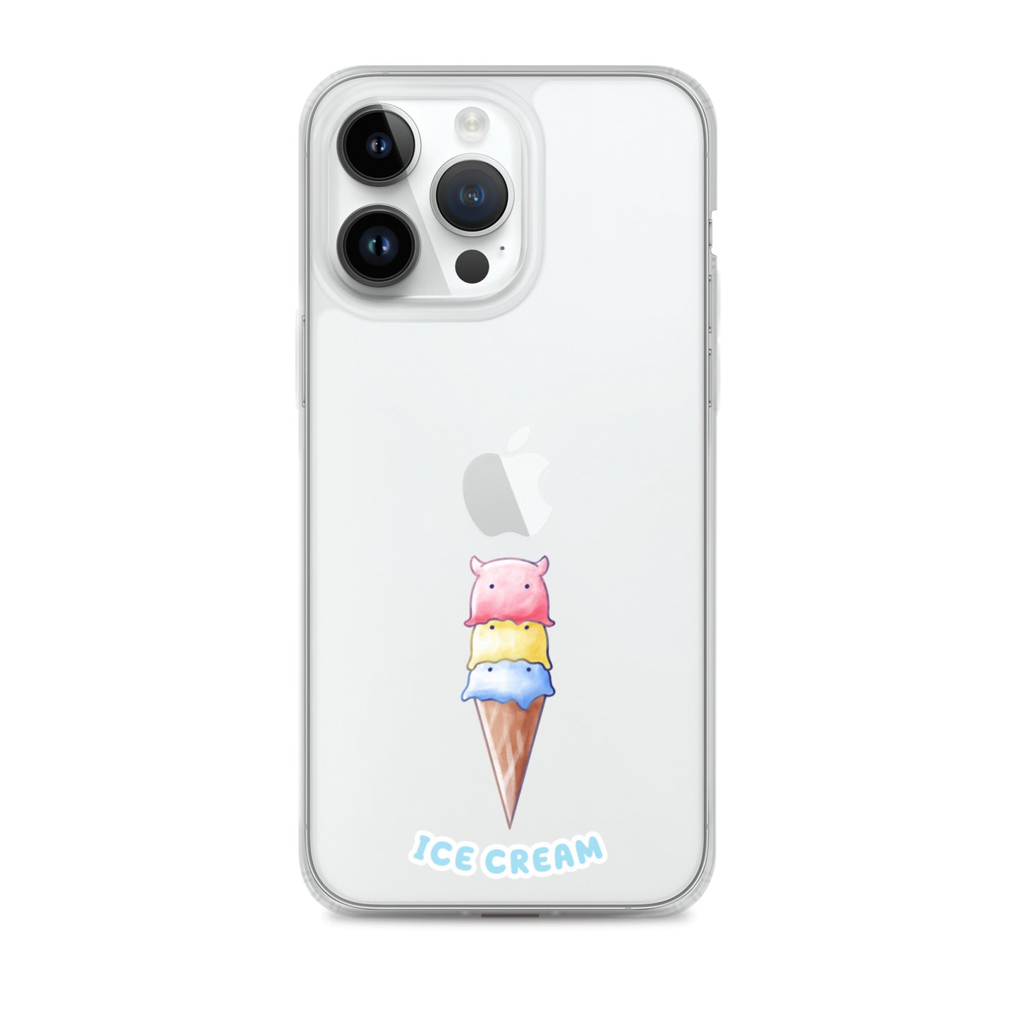 めんだこアイスクリーム スマホケース