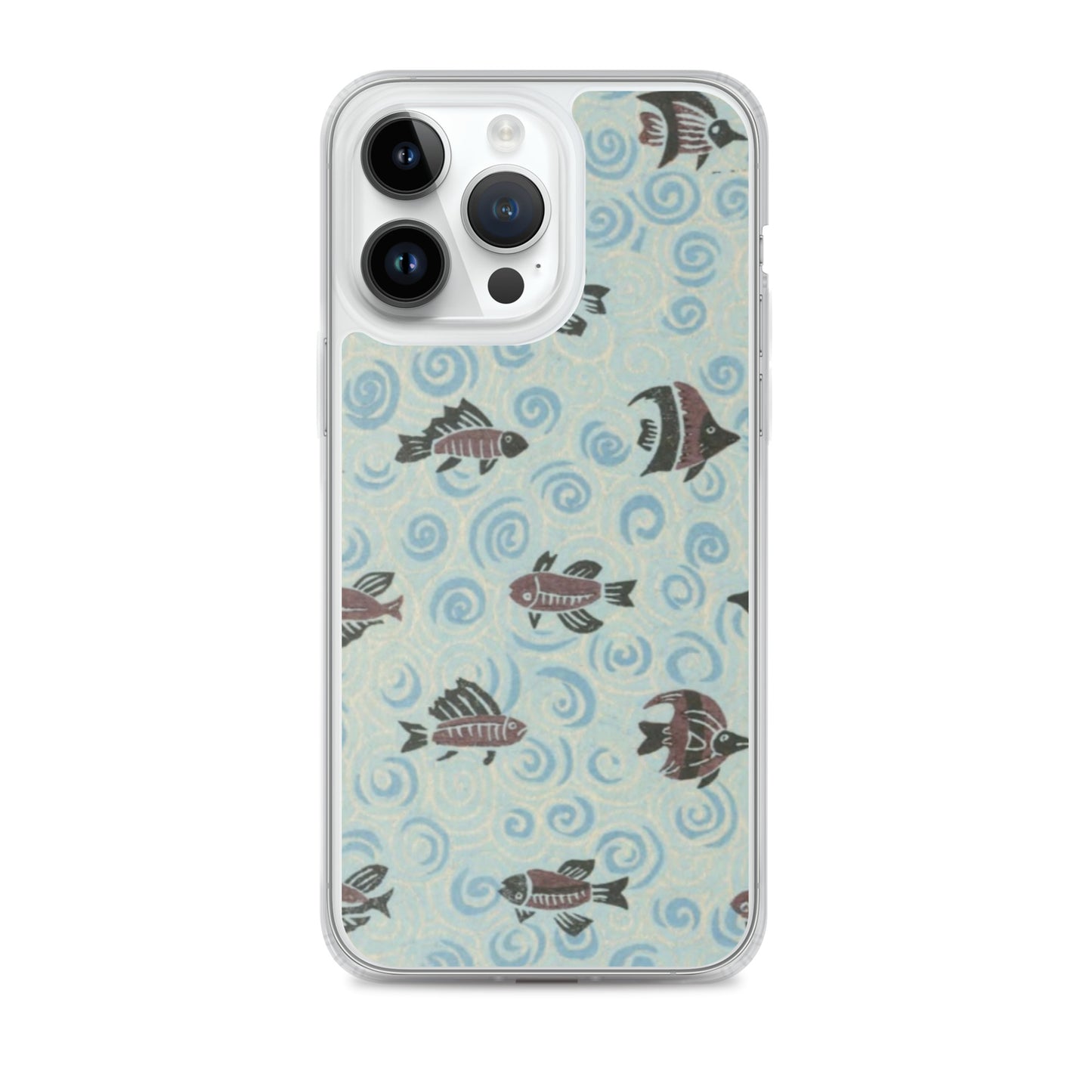 大正レトロ サカナ iPhoneケース