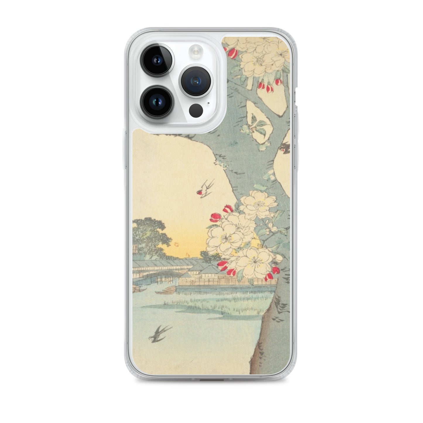 大正レトロ 桜 iPhoneケース