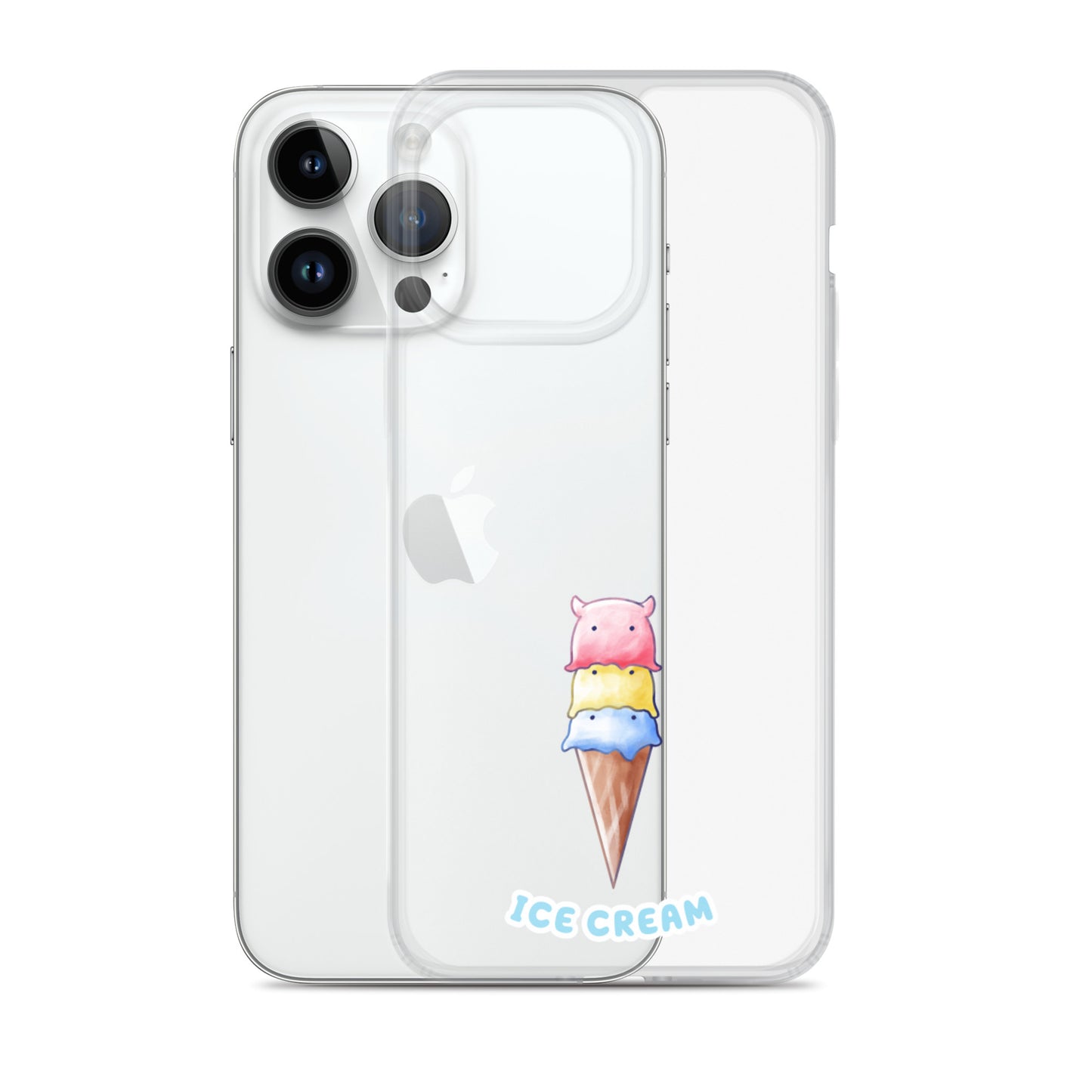 めんだこアイスクリーム スマホケース