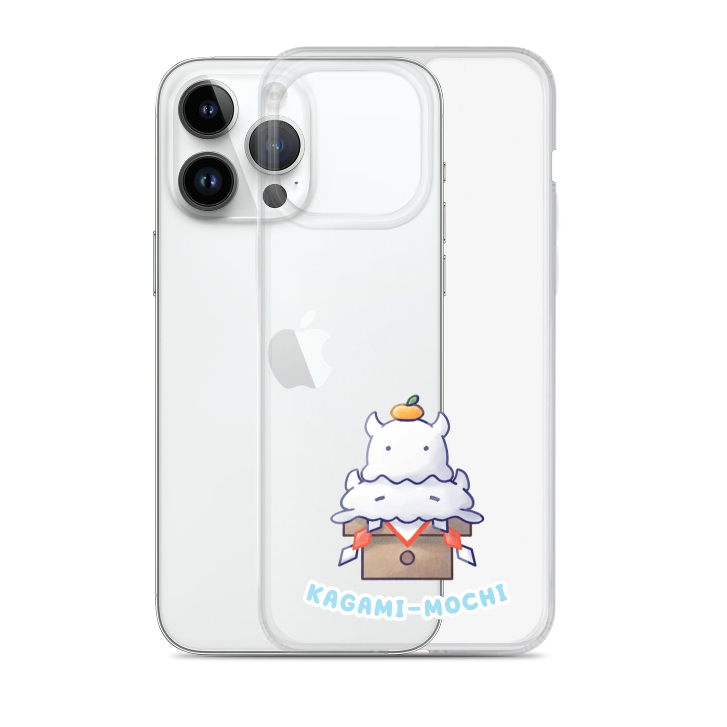 めんだこかがみもち スマホケース