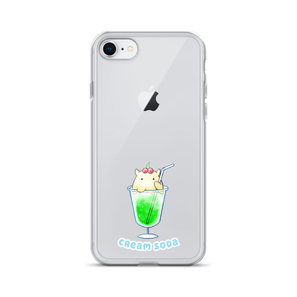 めんだこクリームソーダ スマホケース