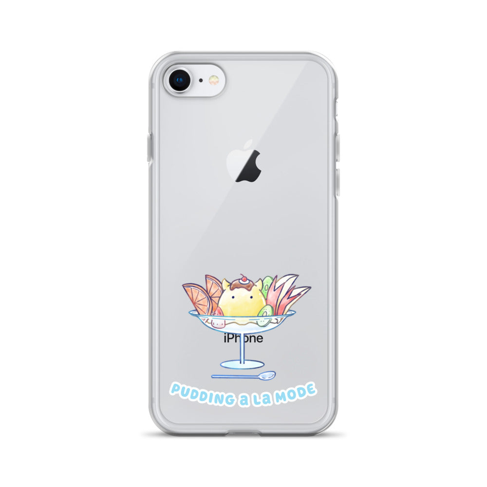 めんだこプリンアラモード スマホケース