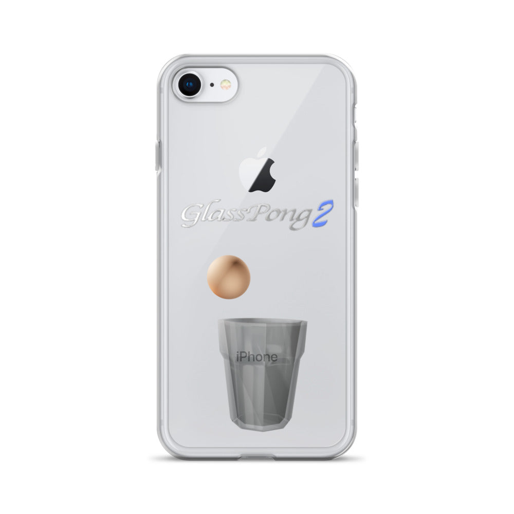 GlassPong2 ping pong ball in glass iPhone case