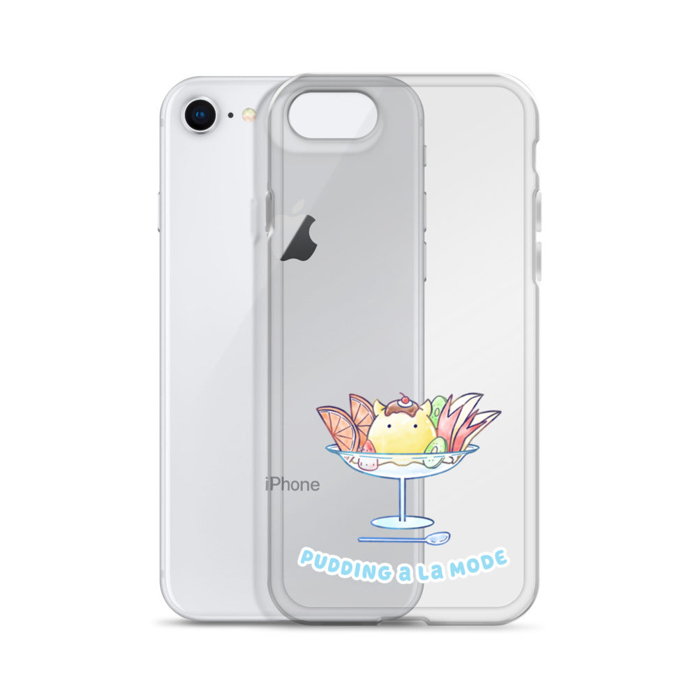 めんだこプリンアラモード スマホケース