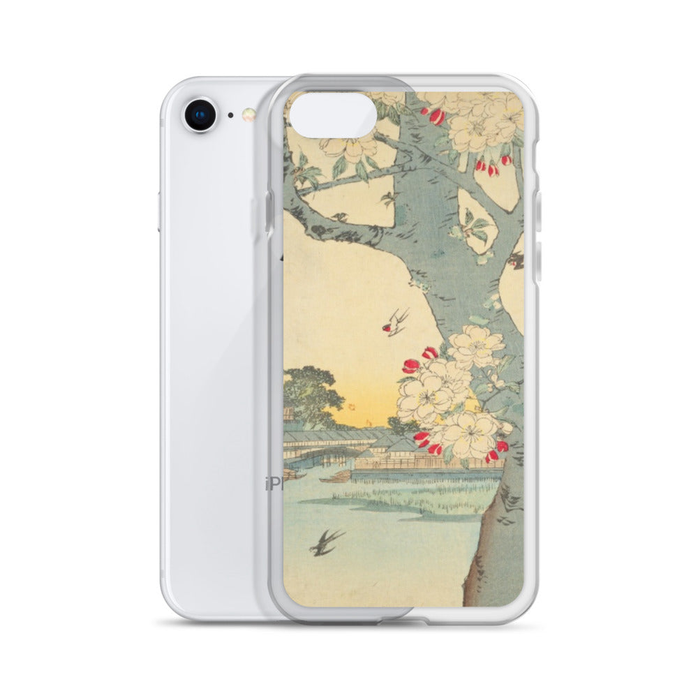 大正レトロ 桜 iPhoneケース