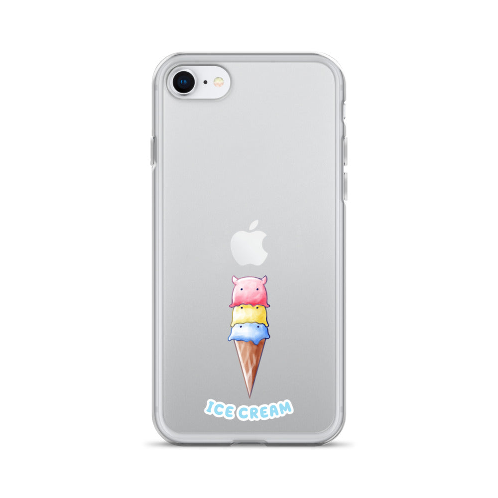 めんだこアイスクリーム スマホケース