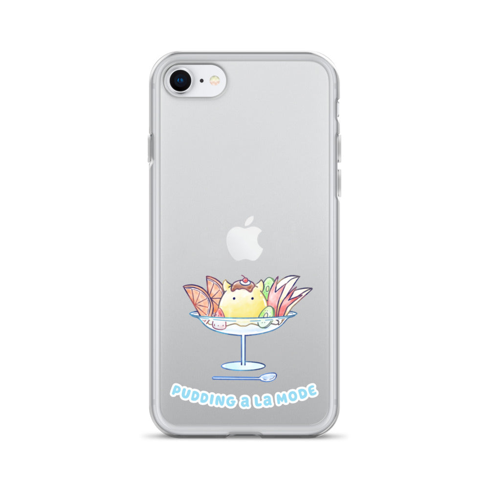 めんだこプリンアラモード スマホケース
