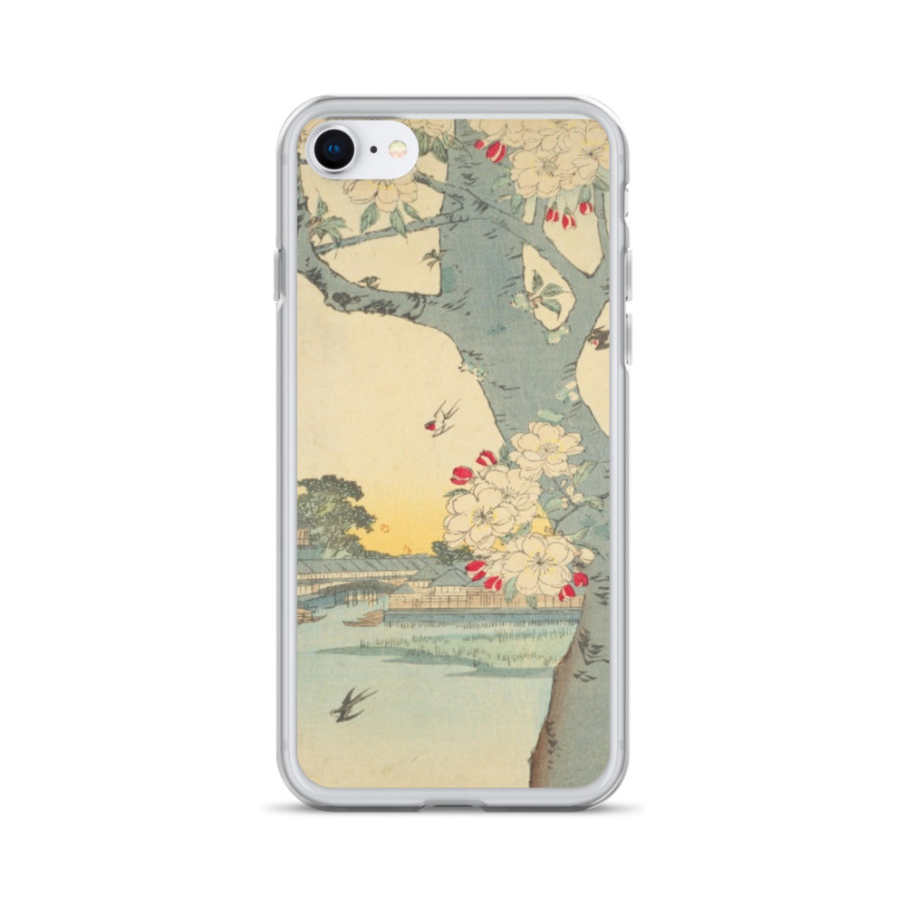大正レトロ 桜 iPhoneケース