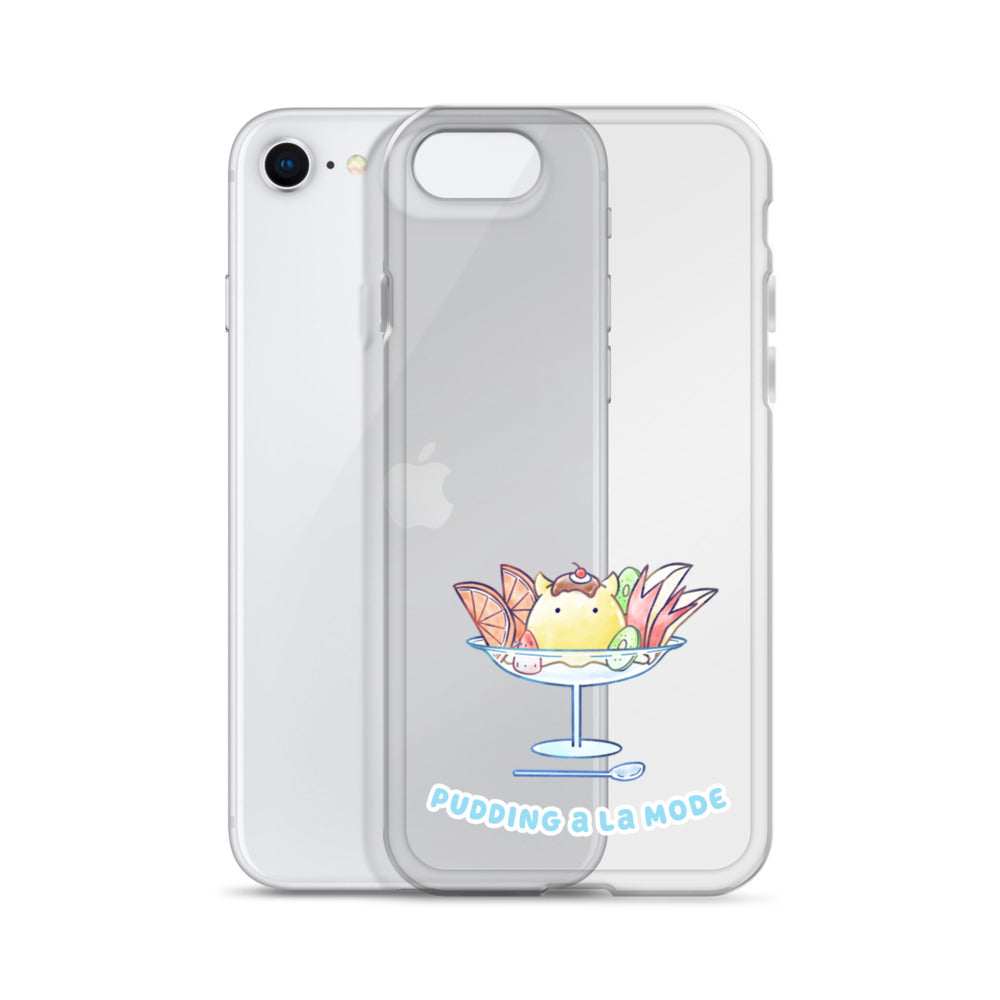 めんだこプリンアラモード スマホケース