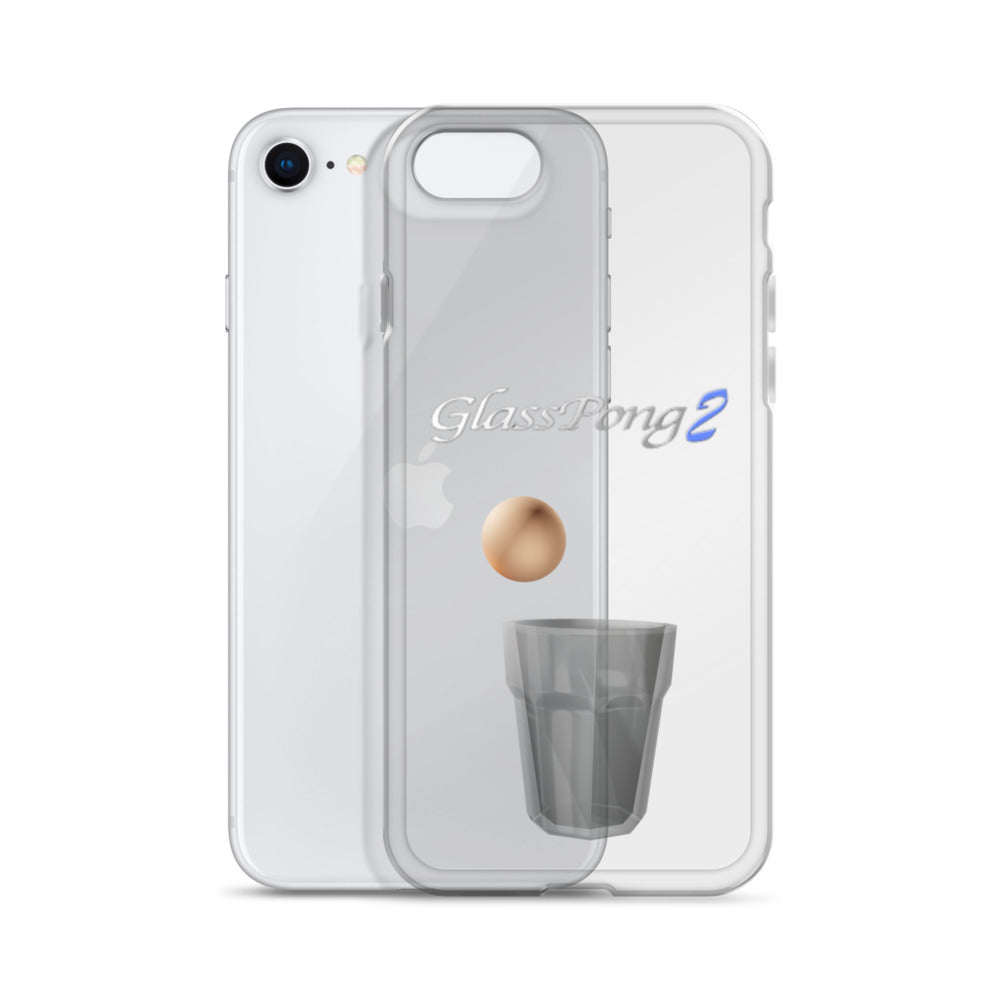GlassPong2 ping pong ball in glass iPhone case