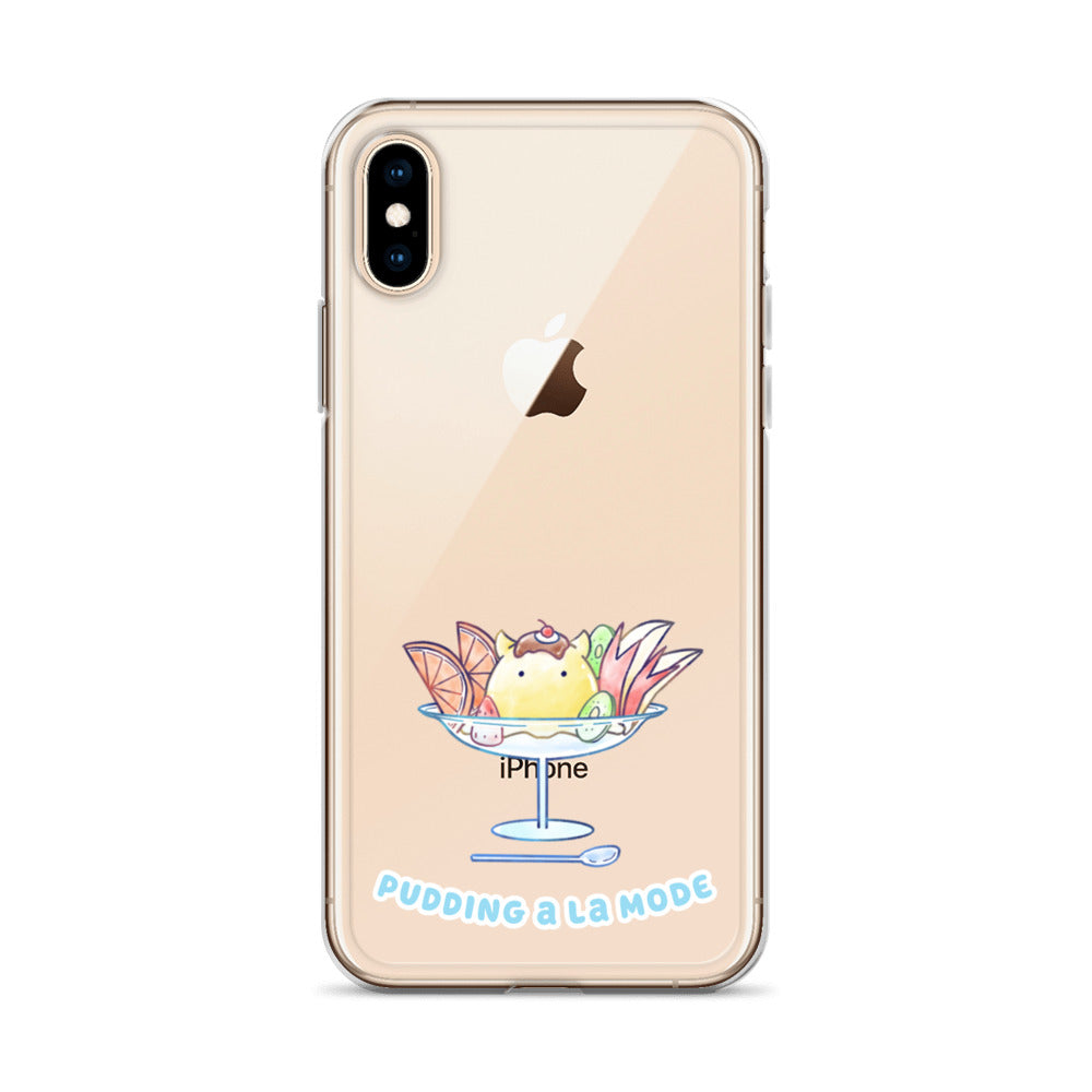 めんだこプリンアラモード スマホケース