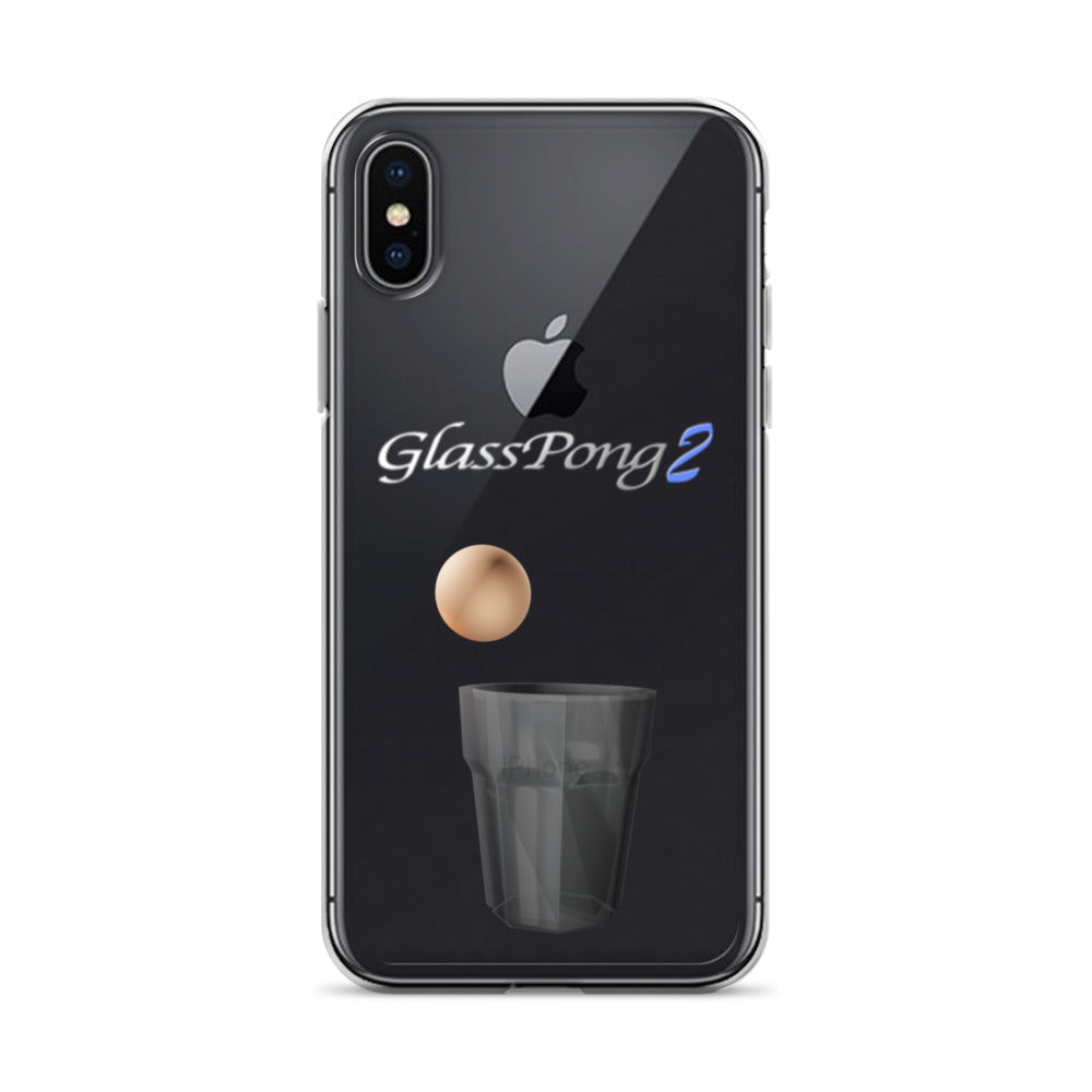 GlassPong2 ping pong ball in glass iPhone case