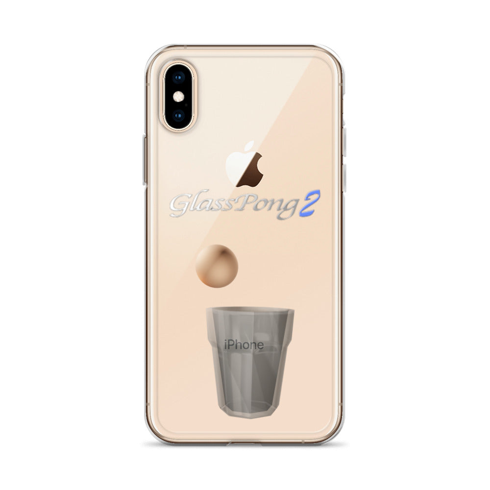 GlassPong2 ping pong ball in glass iPhone case