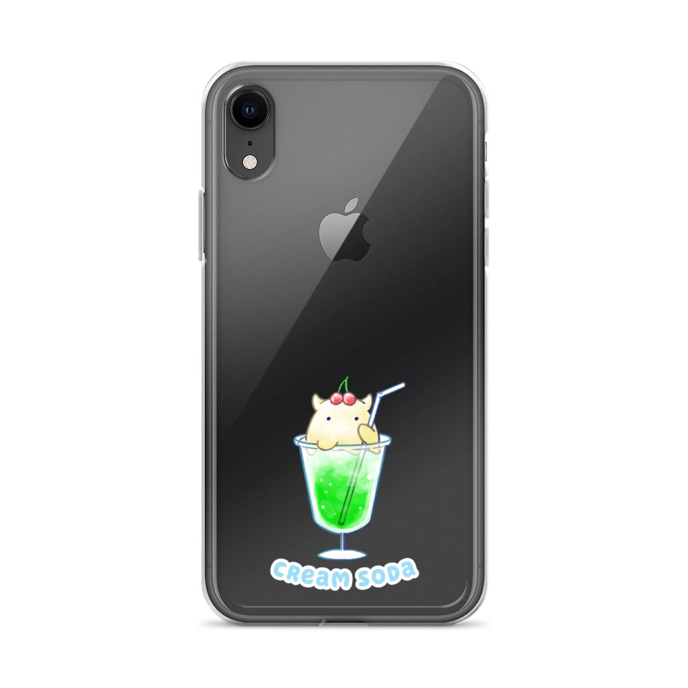 めんだこクリームソーダ スマホケース