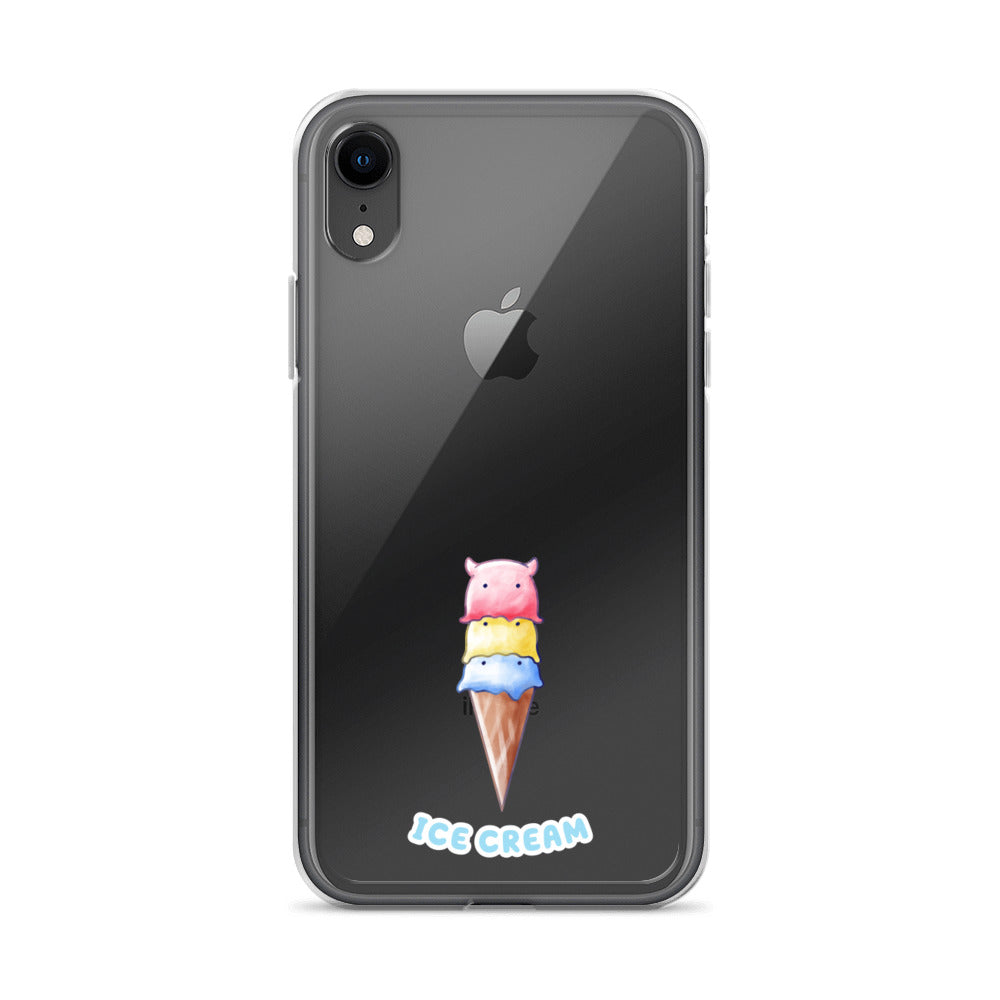 めんだこアイスクリーム スマホケース