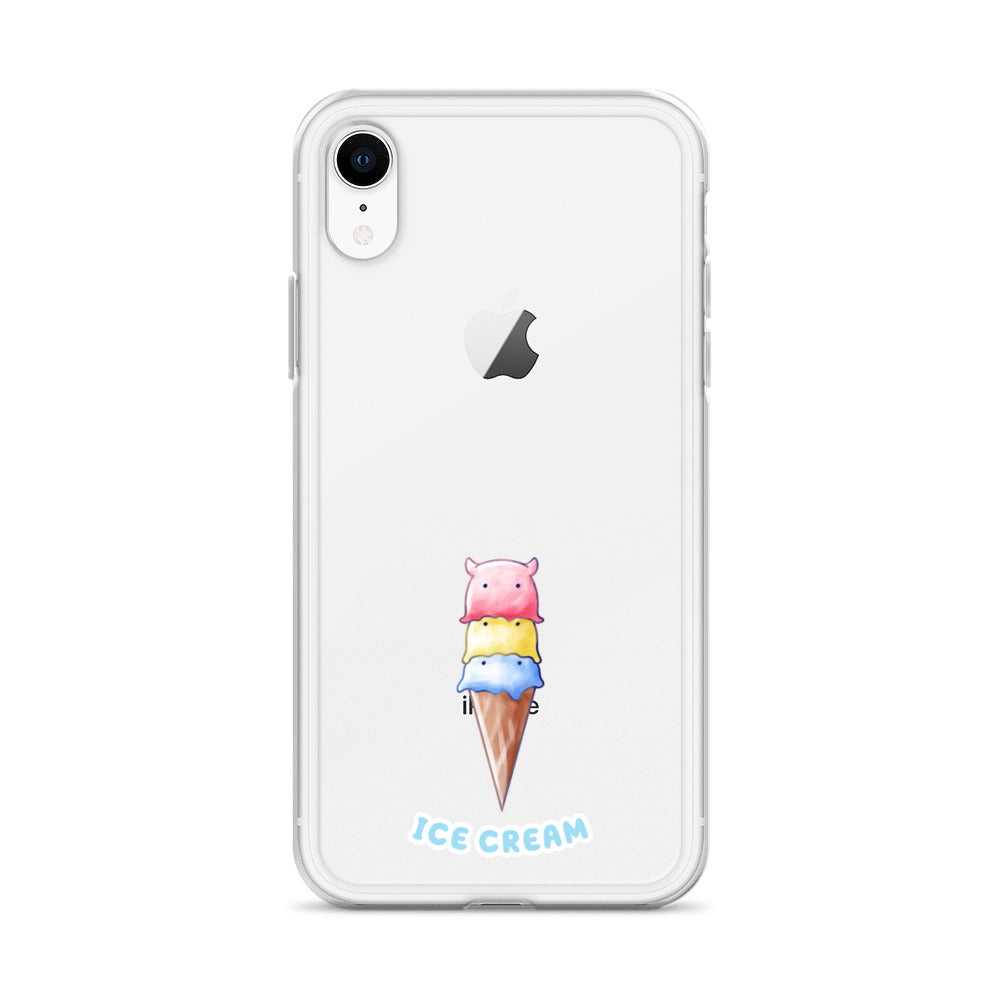 めんだこアイスクリーム スマホケース