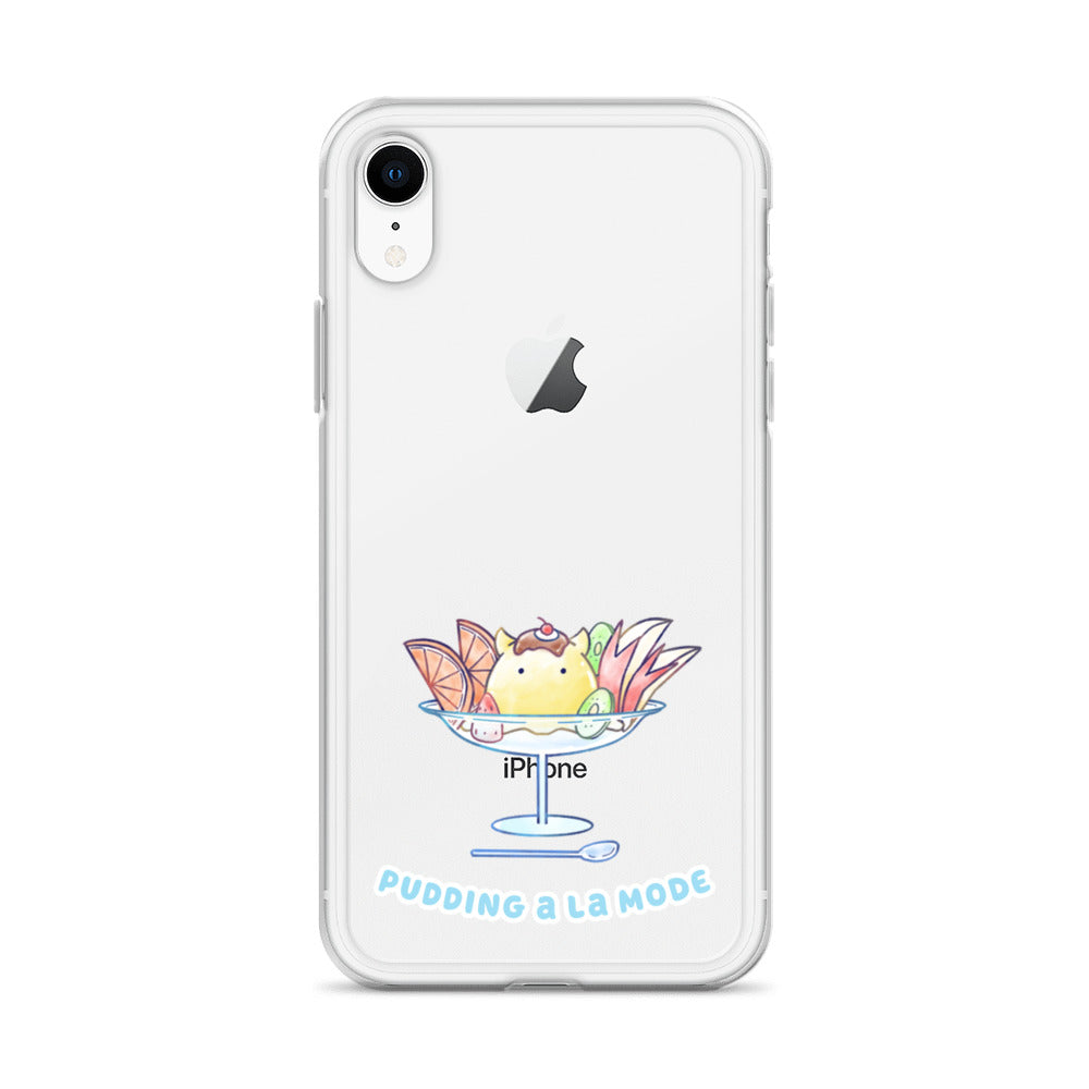 めんだこプリンアラモード スマホケース