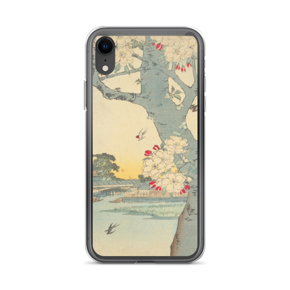大正レトロ 桜 iPhoneケース