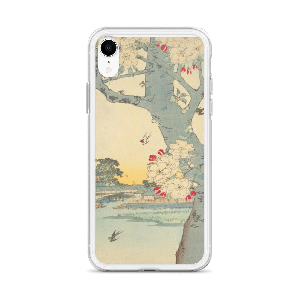 大正レトロ 桜 iPhoneケース
