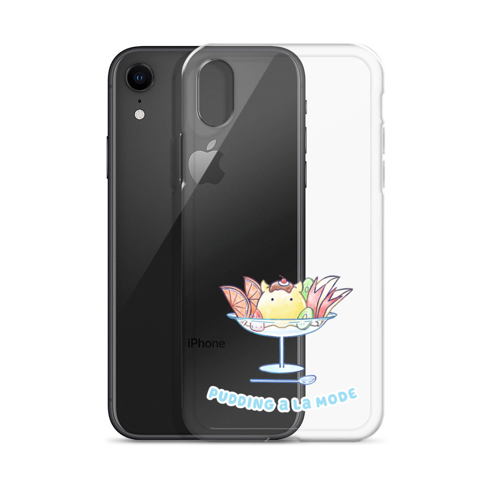 めんだこプリンアラモード スマホケース