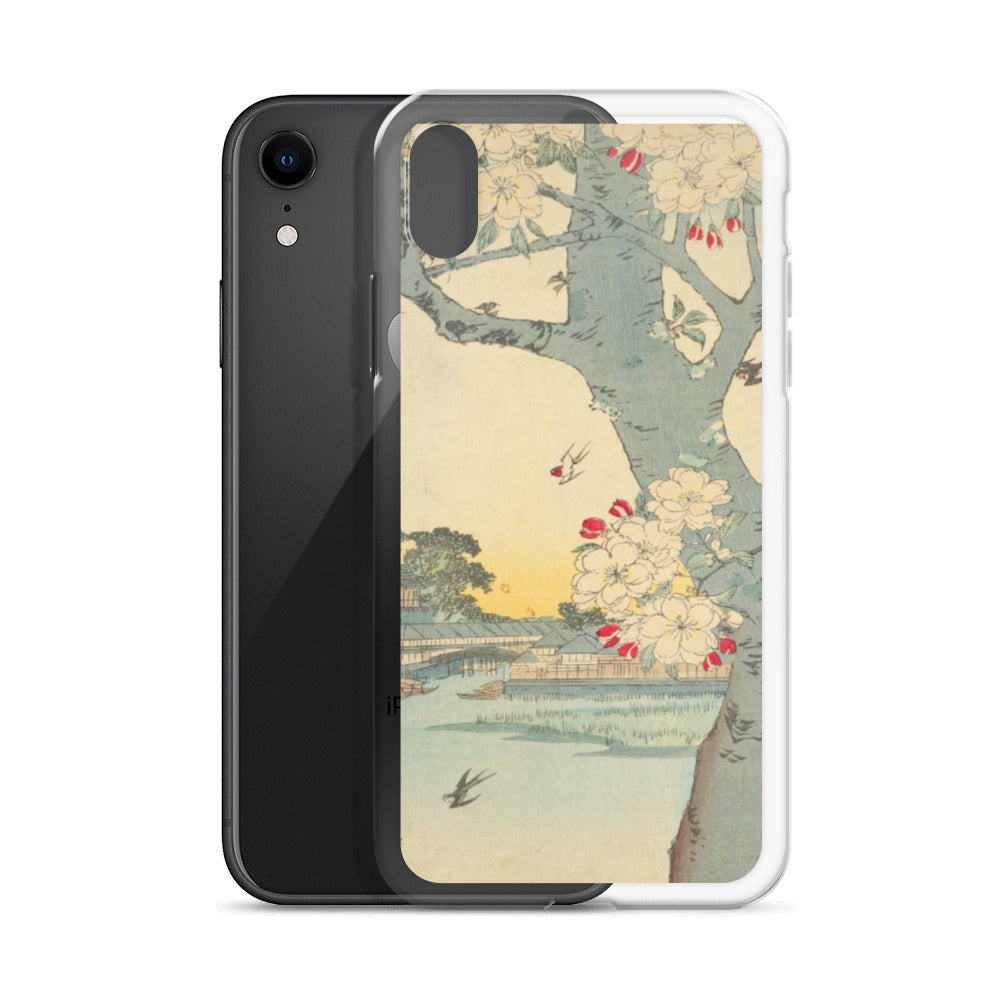 大正レトロ 桜 iPhoneケース