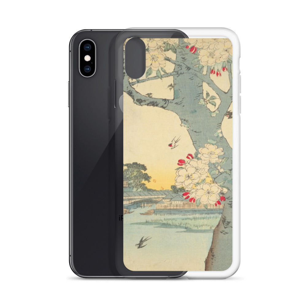 大正レトロ 桜 iPhoneケース
