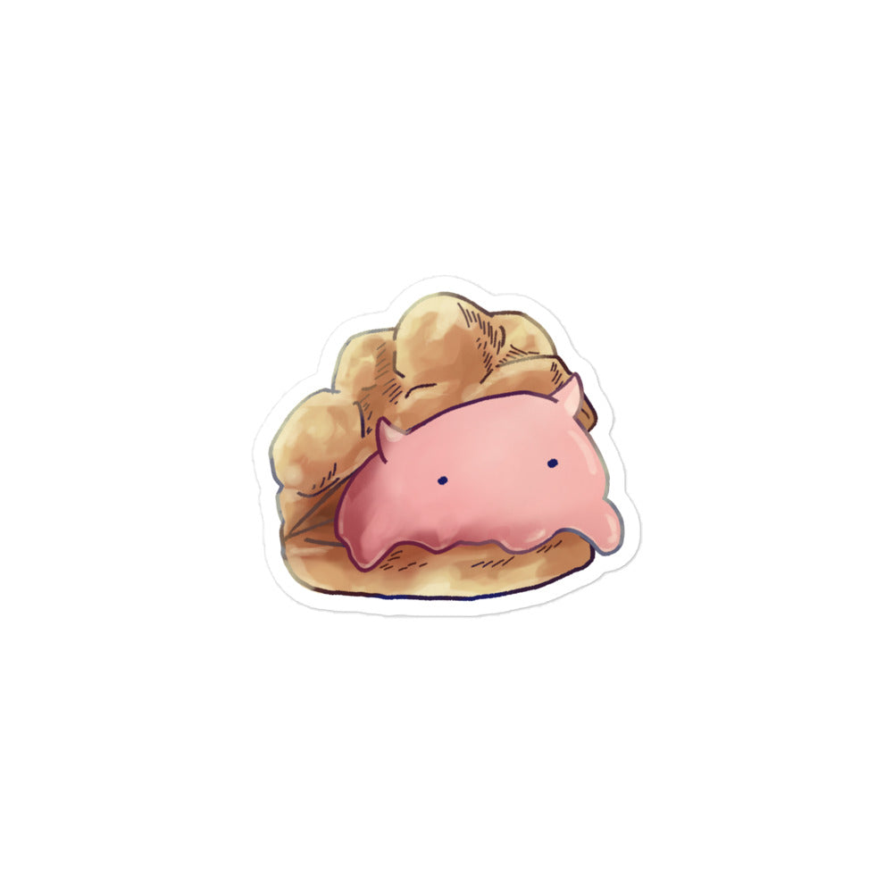 めんだこシュークリーム ステッカー