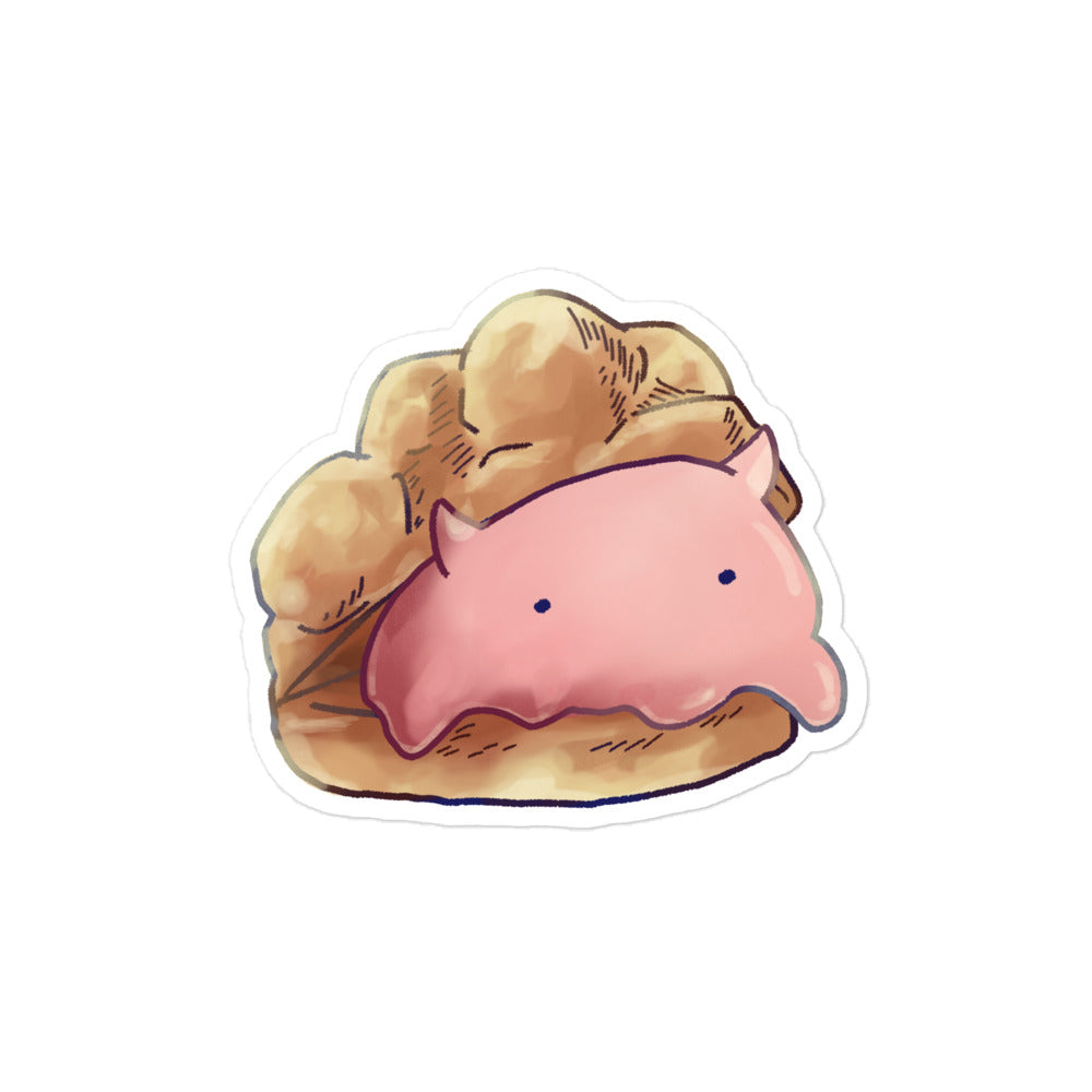 めんだこシュークリーム ステッカー