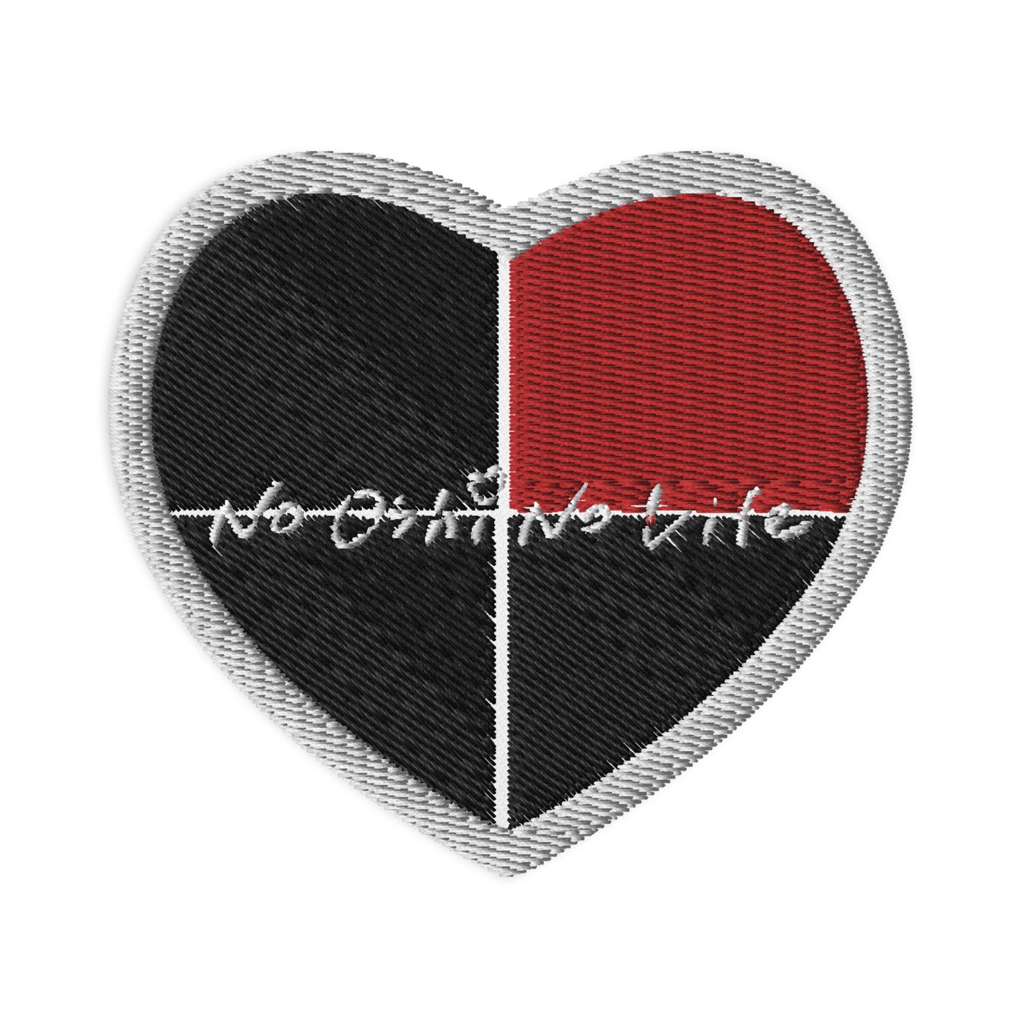 【色変更可】No Oshi No Life 刺繍ワッペン