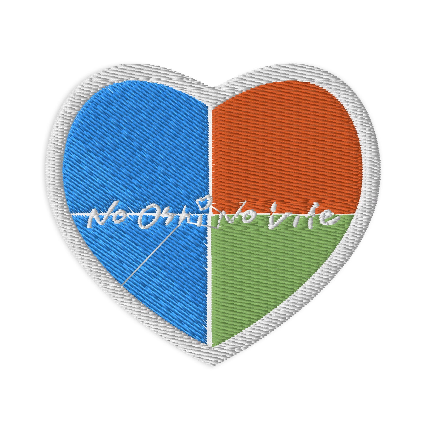 【色変更可】No Oshi No Life 刺繍ワッペン