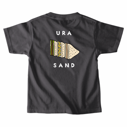 【キッズ】URA-SAND Tシャツ（チャコール）