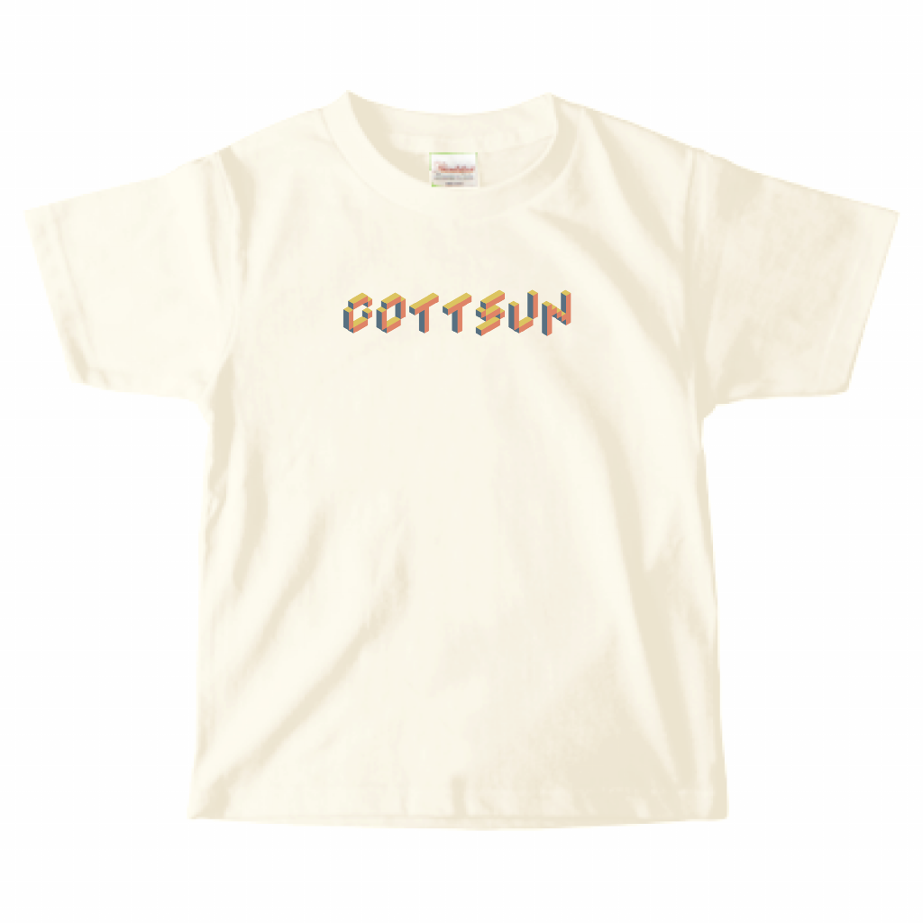 【キッズ】こっつんTシャツ（アイボリー）