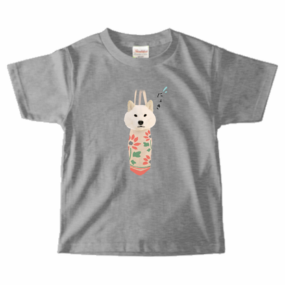 【キッズ】 こけしみたいなニョッキィーヌ 半袖Tシャツ