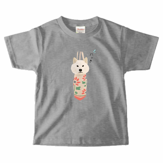 【キッズ】 こけしみたいなニョッキィーヌ 半袖Tシャツ