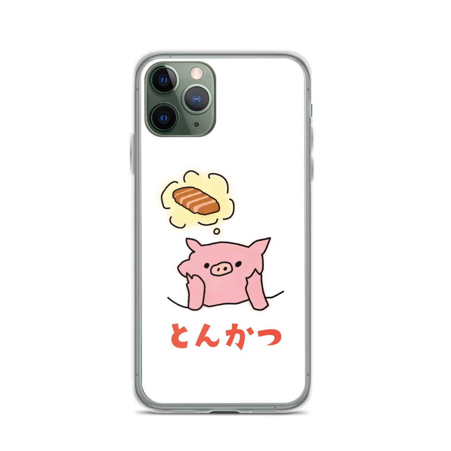 とんかつブタ iPhoneケース