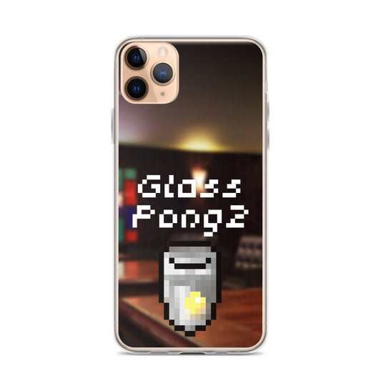 Glass Pong2 dot iPhoneケース（背景あり）