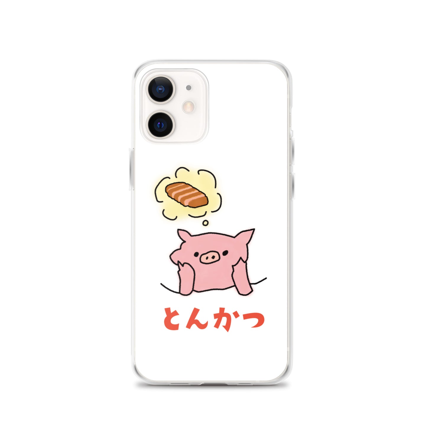 とんかつブタ iPhoneケース