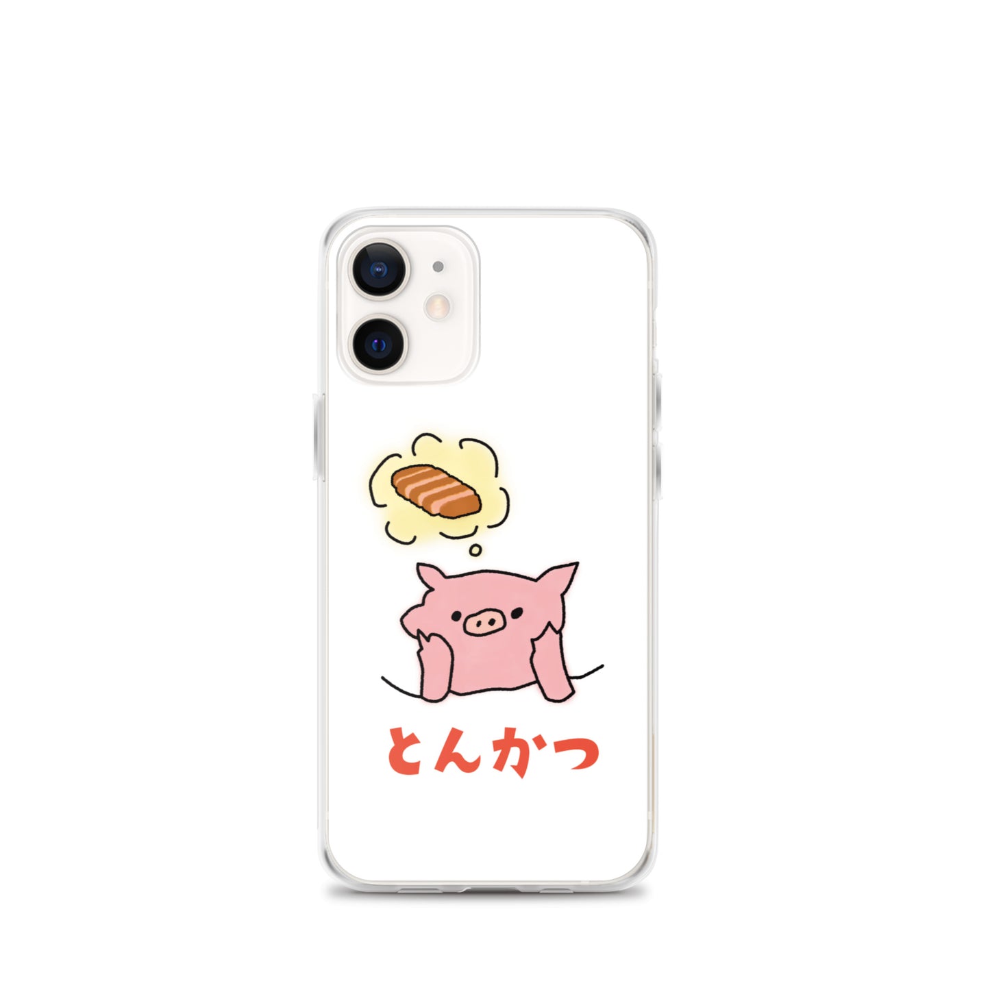 とんかつブタ iPhoneケース