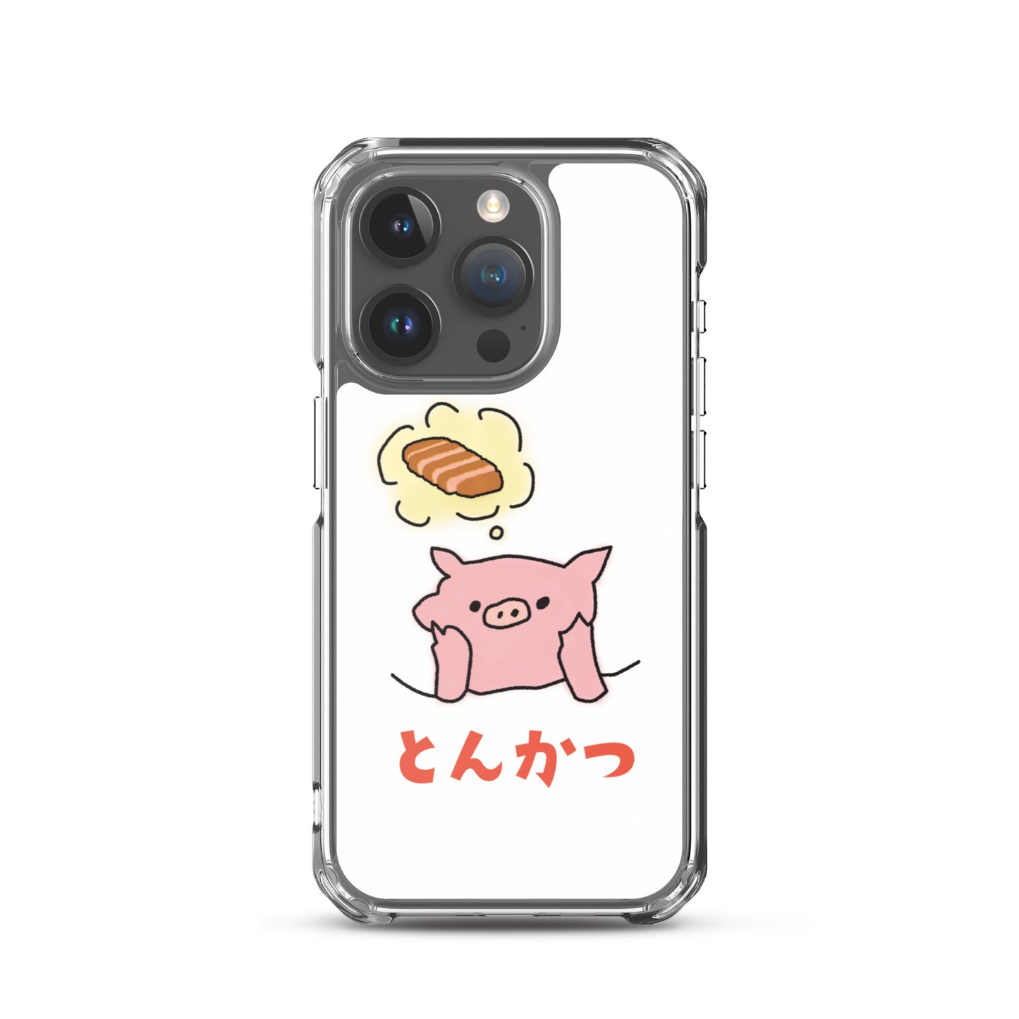 とんかつブタ iPhoneケース