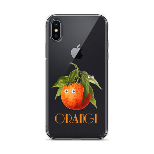 オレンジ  iPhoneケース